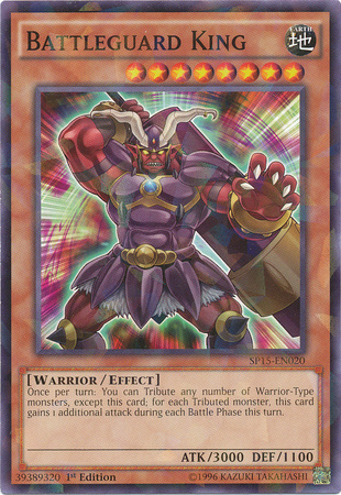 Battleguard King [SP15-EN020] Shatterfoil Rare 