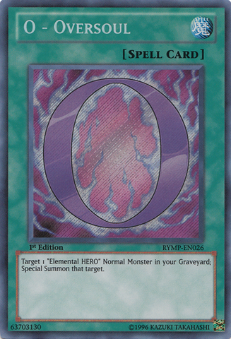 O - Oversoul [RYMP-EN026] Secret Rare 