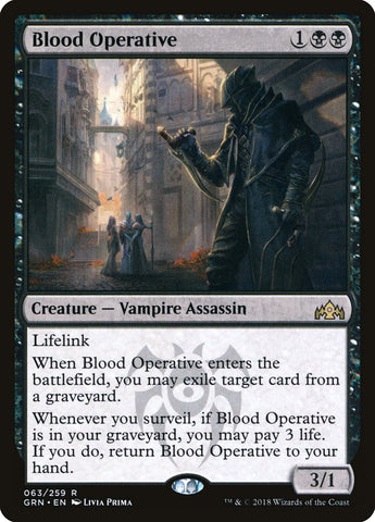 Blood Operative [Guilds of Ravnica] 