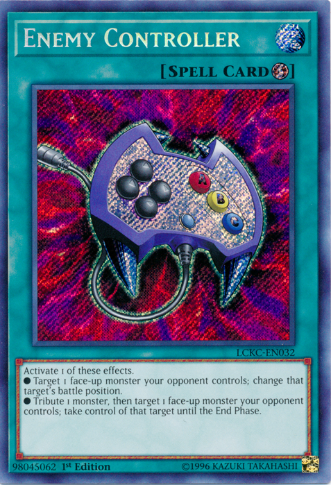Enemy Controller [LCKC-EN032] Secret Rare 