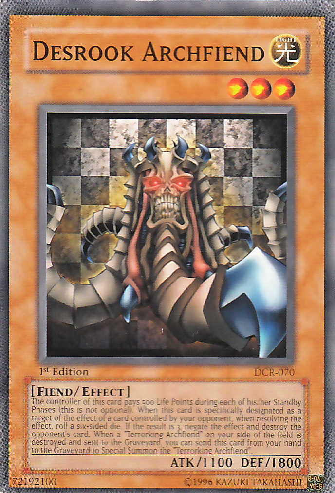 Desrook Archfiend [DCR-070] Common 