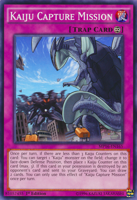 Kaiju Capture Mission [MP16-EN165] Common 