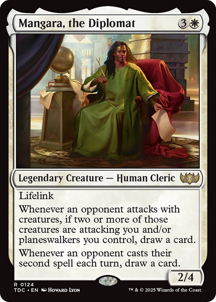 Mangara, the Diplomat [Tarkir: Dragonstorm Commander] 