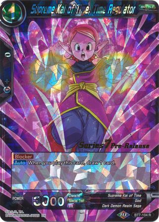 Supreme Kai of Time, Time Regulator (BT7-104_PR) [Assault of the Saiyans Prerelease Promos] 