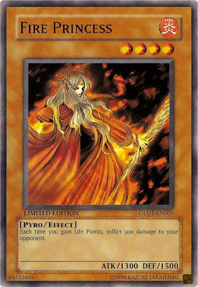 Fire Princess [GLD1-EN005] Common 
