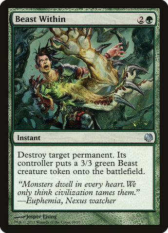 Beast Within [Duel Decks: Heroes vs. Monsters] 