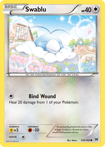 Swablu (124/162) [XY: BREAKthrough] 