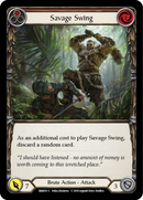 Savage Swing (Red) [RNR011-C] (Rhinar Hero Deck) 1st Edition Normal 