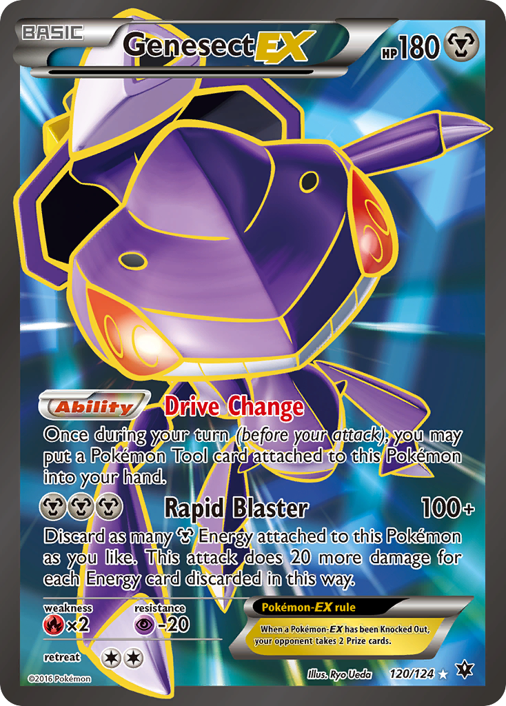 Genesect EX (120/124) [XY: Fates Collide] 