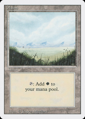 Plains (No Trees / Signature on Right) [Revised Edition] 