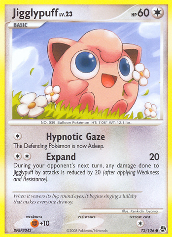 Jigglypuff (72/106) [Diamond &amp; Pearl: Great Encounters] 