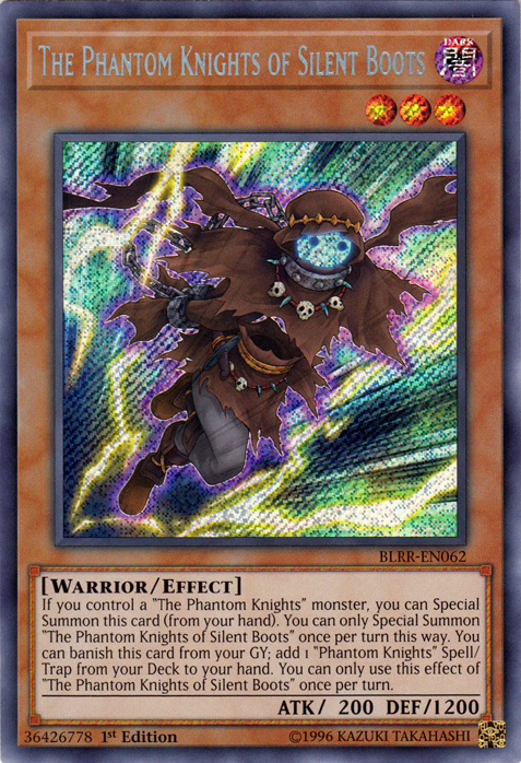 The Phantom Knights of Silent Boots [BLRR-EN062] Secret Rare 