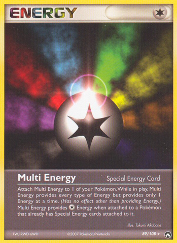 Multi Energy (89/108) [EX: Power Keepers] 