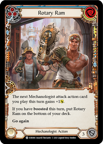 Rotary Ram (Blue) [EVR084] (Everfest) 1st Edition Normal 