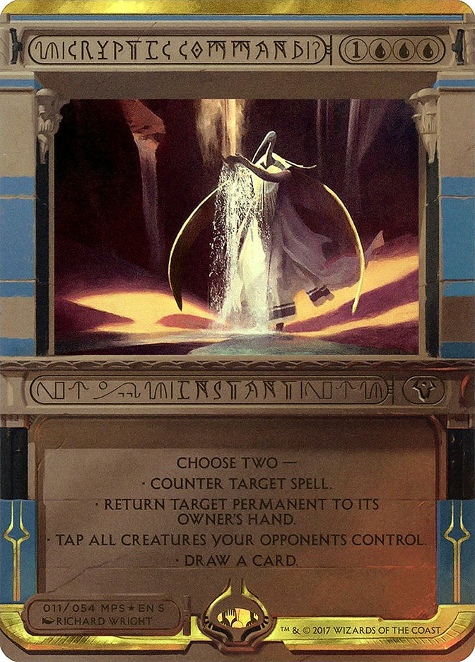 Cryptic Command (Summon) [Amonkhet Summons] 