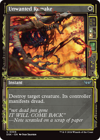 Unwanted Remake (Showcase) [Duskmourn: House of Horror] 