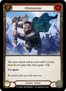 Minnowism (Red) [U-MON296-RF] (Monarch Unlimited) Unlimited Rainbow Foil 