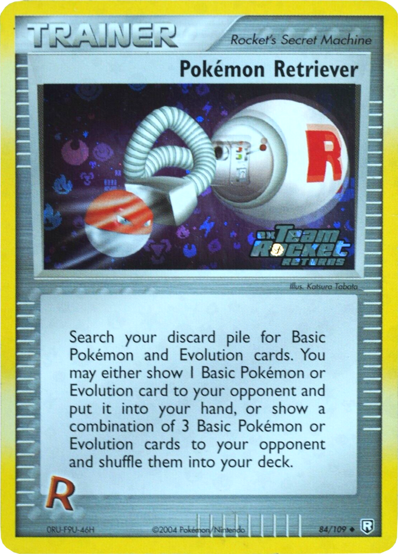 Pokemon Retriever (84/109) (Stamped) [EX: Team Rocket Returns] 