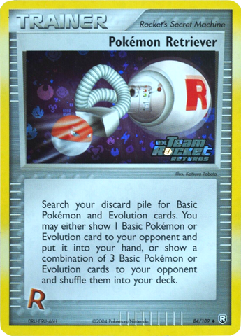 Pokemon Retriever (84/109) (Stamped) [EX: Team Rocket Returns] 