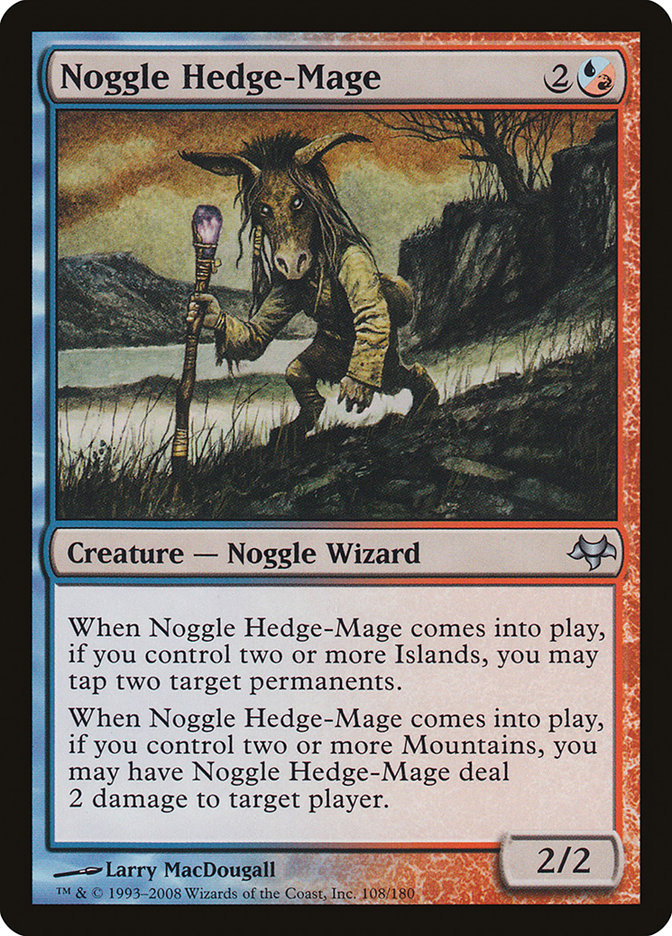 Noggle Hedge-Mage [Eventide] 