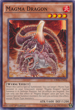 Magma Dragon [CROS-EN034] Common 