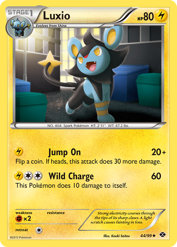 Luxio (44/99) [Black &amp; White: Next Destinies] 