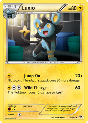 Luxio (44/99) [Black &amp; White: Next Destinies] 