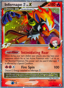 Infernape LV.X (108/111) [Platinum: Rising Rivals] 
