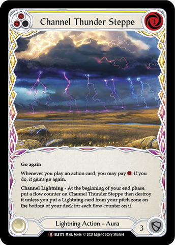 Channel Thunder Steppe [U-ELE175] (Tales of Aria Unlimited) Unlimited Rainbow Foil 