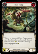 Bare Fangs (Red) [RVD011] (Classic Battles: Rhinar vs Dorinthea) 