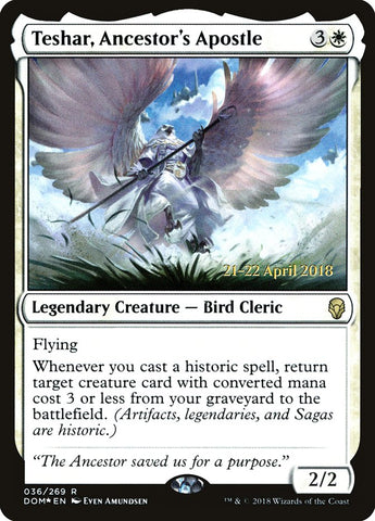 Teshar, Ancestor's Apostle [Dominaria Prerelease Promos] 