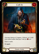 Cash In [U-CRU188] (Crucible of War Unlimited) Unlimited Rainbow Foil 