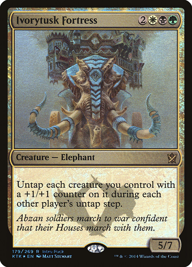 Ivorytusk Fortress (Intro Pack) [Khans of Tarkir Promos] 