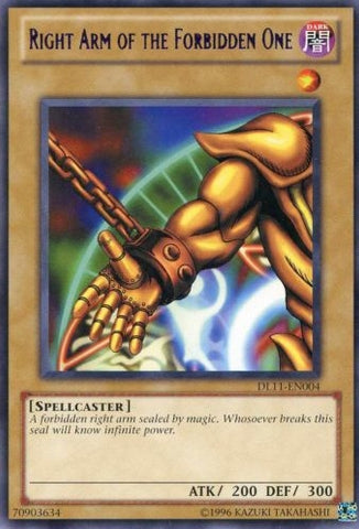 Right Arm of the Forbidden One (Purple) [DL11-EN004] Rare 