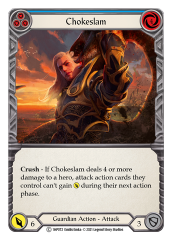 Chokeslam (Blue) [1HP072] (History Pack 1) 