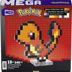 Mega Construx - Pokemon Pixel Art - Charmander