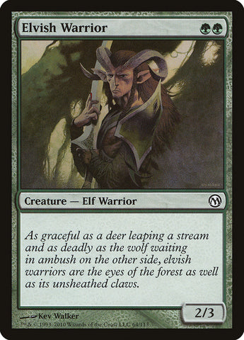 Elvish Warrior [Duels of the Planeswalkers] 