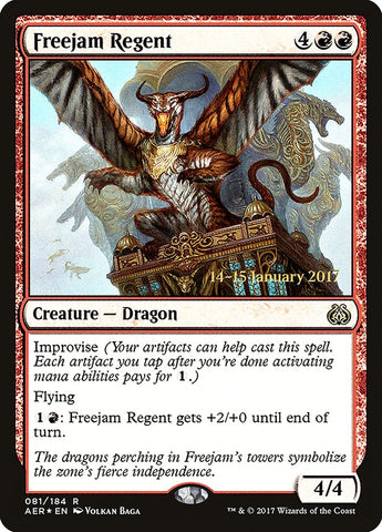 Freejam Regent [Aether Revolt Prerelease Promos] 