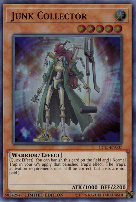 Junk Collector [CT15-EN007] Ultra Rare 