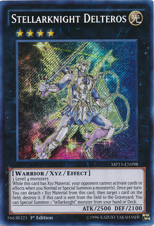 Stellarknight Delteros [MP15-EN098] Secret Rare 