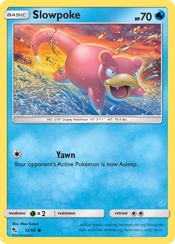 Slowpoke (12/68) [Sun &amp; Moon: Hidden Fates] 