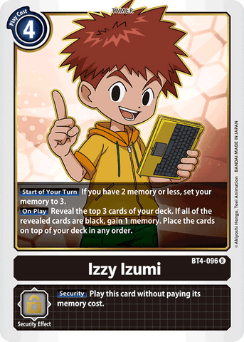Izzy Izumi [BT4-096] [Great Legend] 