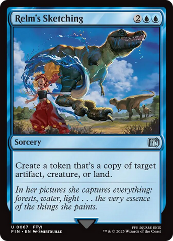 Relm's Sketching [FINAL FANTASY] 