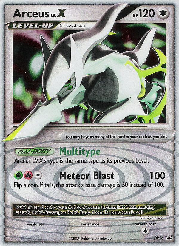 Arceus LV.X (DP56) [Diamond &amp; Pearl: Black Star Promos] 
