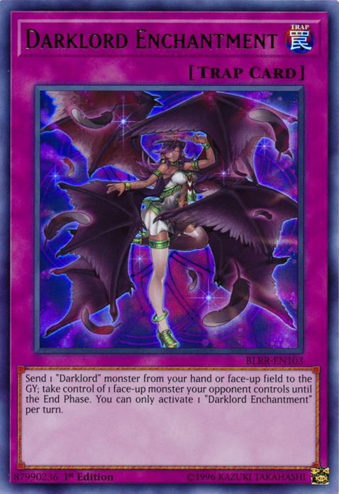 Darklord Enchantment [BLRR-EN103] Ultra Rare 