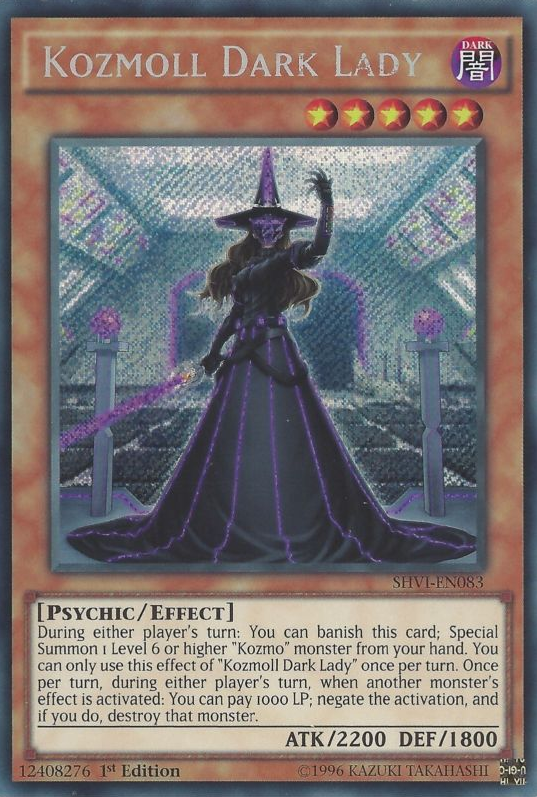 Kozmoll Dark Lady [SHVI-EN083] Secret Rare 