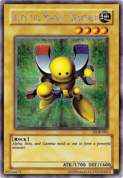 Beta the Magnet Warrior [DOR-002] Secret Rare 