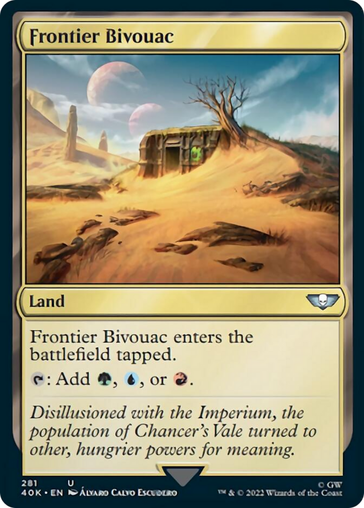 Frontier Bivouac (Surge Foil) [Warhammer 40,000] 
