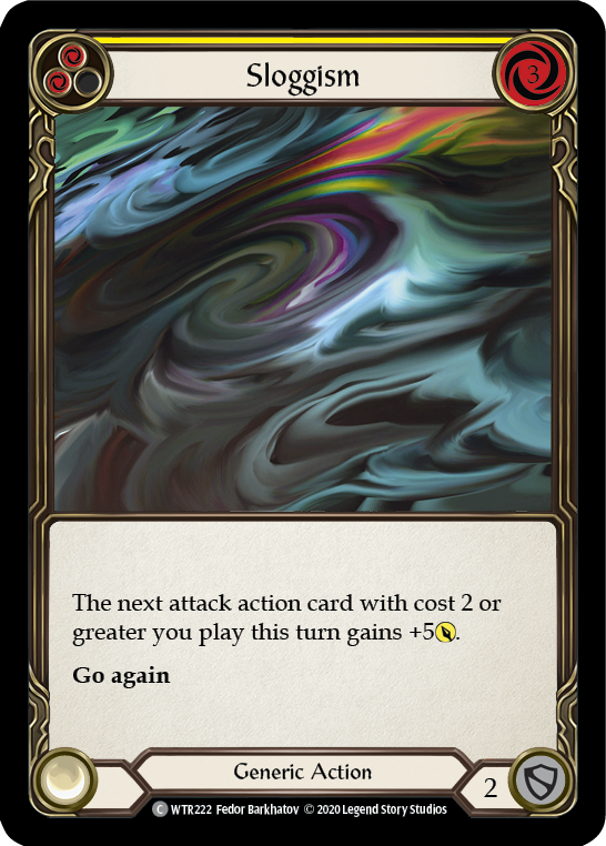 Sloggism (Yellow) [U-WTR222] (Welcome to Rathe Unlimited) Unlimited Rainbow Foil 