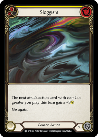 Sloggism (Yellow) [U-WTR222] (Welcome to Rathe Unlimited) Unlimited Rainbow Foil 